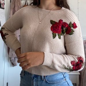 Tilly’s Rose Cream Sweater